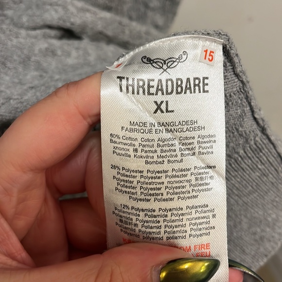 NWOT Mens Knit Polo Zipper Front - Picture 4 of 4